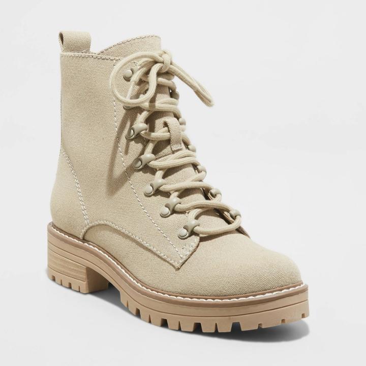 Women's Parker Lace-up Combat Boots - Universal Thread