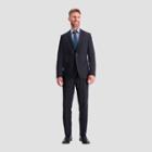 Haggar H26 Men's Flex Series Ultra Slim Fit Long Sleeve Suit Jacket - Midnight Blue