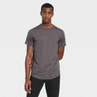 Men's Short Sleeve Soft Stretch T-shirt - All In Motion Black Heather
