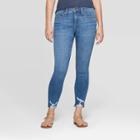 Women's High-rise Cropped Skinny Jeans - Universal Thread Dark Wash