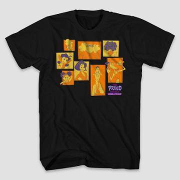 Boys' Disney The Proud Family Short Sleeve Graphic T-shirt - Black