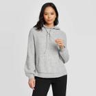 Women's Pullover Sweater - Who What Wear Gray