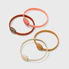 Bead Hair Elastic Set 4pc - A New Day Red