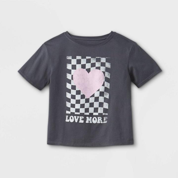 Grayson Threads Kids Grayson Threads Girls' Short Sleeve Graphic T-shirt - Gray