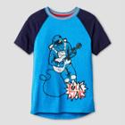 Boys' Rock Star Graphic Short Sleeve T-shirt - Cat & Jack Blue