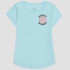 Girls' L.o.l. Vintage 'donut Worry' Short Sleeve T-shirt - Blue