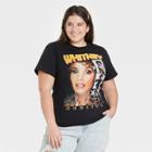 Women's Whitney Houston Plus Size Short Sleeve Graphic T-shirt - Black