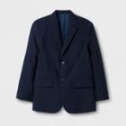 Big & Tall Boys' Suit Coat - Cat & Jack Navy 12 Husky, Size: Husky