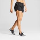 Women's Running Mid-rise Shorts 3.5 - C9 Champion Black Emboss