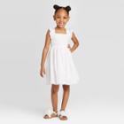 Oshkosh B'gosh Toddler Girls' Eyelet Dress - White 12m, Toddler Girl's