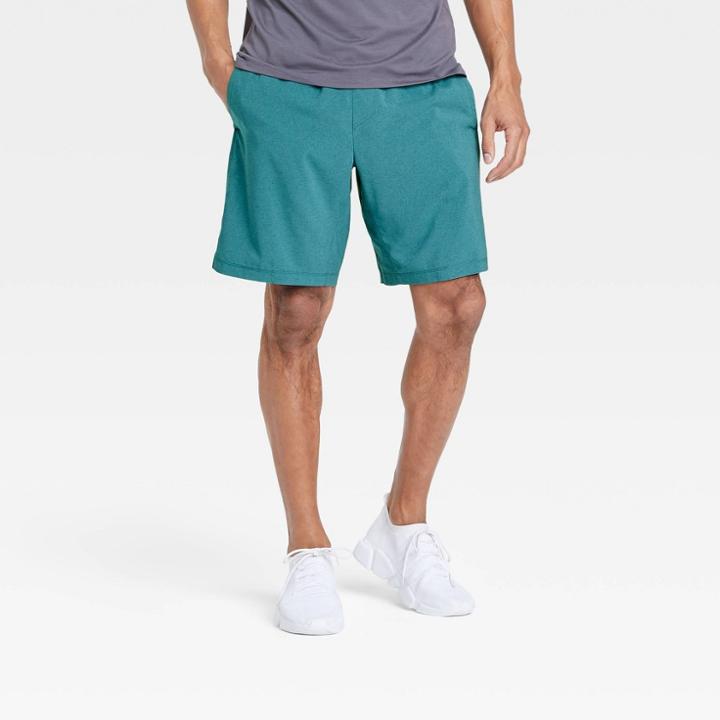 Men's Lined Run Shorts 9 - All In Motion Blue