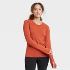 Women's Seamless Core Long Sleeve T-shirt - All In Motion Orange