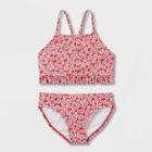 Girls' 'daisy Fields' Bikini Swimsuit - Cat & Jack