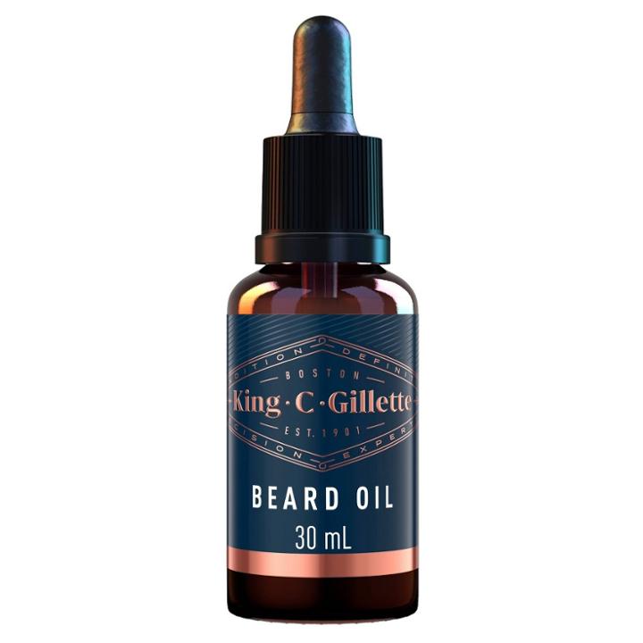 King C. Gillette Men's Beard Oil With Argan Oil