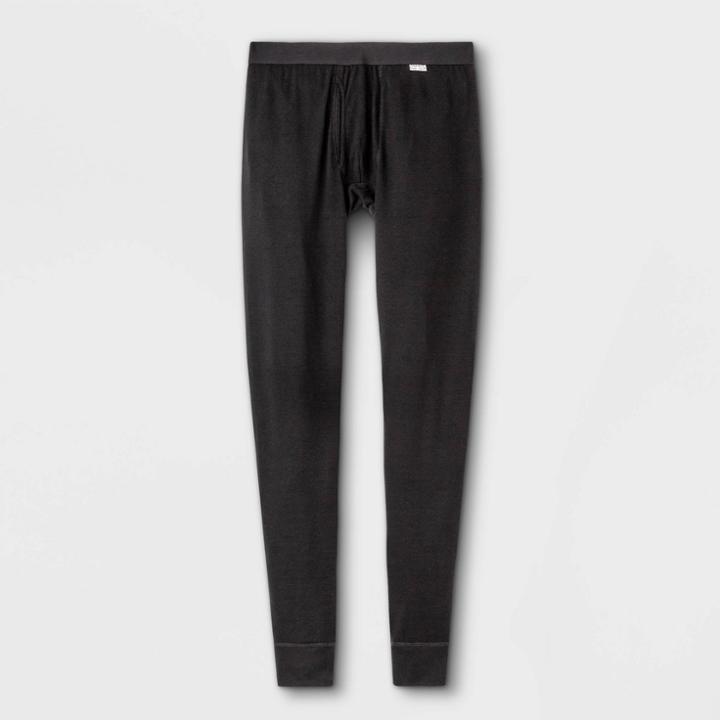 Men's Tall Premium Thermal Pants - Goodfellow & Co Black