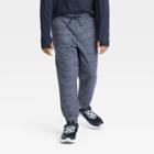 Boys' Premium Fleece Jogger Pants - All In Motion Heathered Black