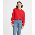 Levi's Women's Graphic Sweatshirt - Cherry Red