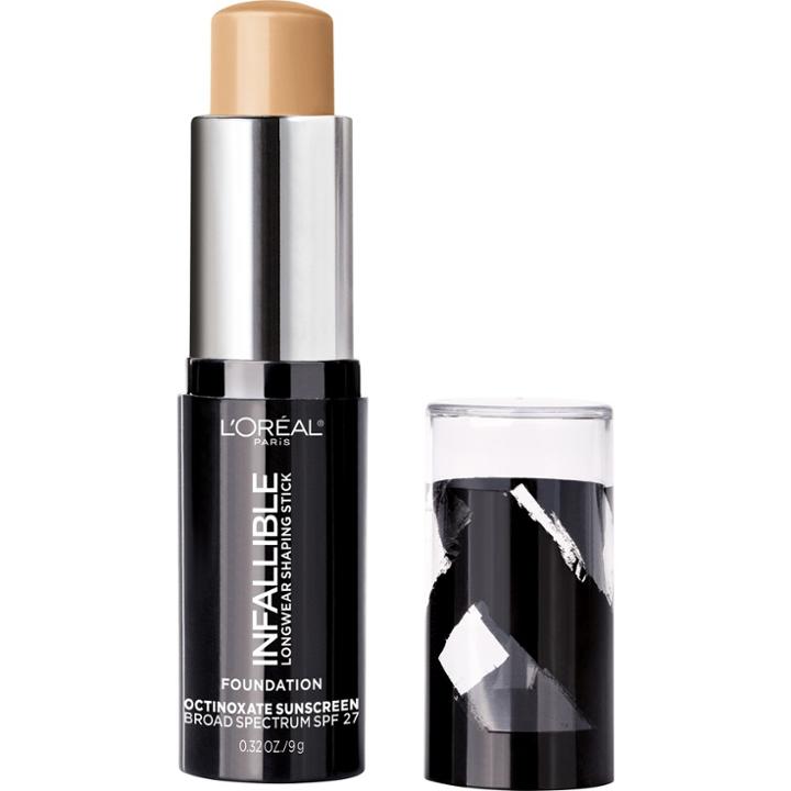 L'oreal Paris L'oral Paris Infallible Longwear Shaping Foundation Makeup Sticks Warm Beige - .32oz