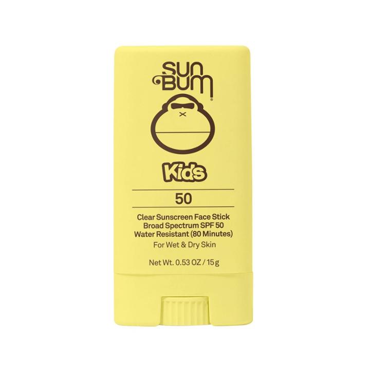 Sun Bum Kids' Clear Sunscreen Face Stick - Spf