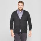 Men's Big & Tall Lightweight Cardigan - Goodfellow & Co Black Heather