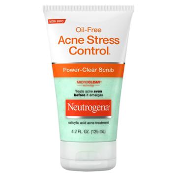 Neutrogena Oil Free Acne Neutrogena Oil-free Acne Stress Control Power-clear Scrub