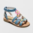 Rachel Shoes Toddler Girls' Rachael Gloria Sandals - Blue 6, Girl's,