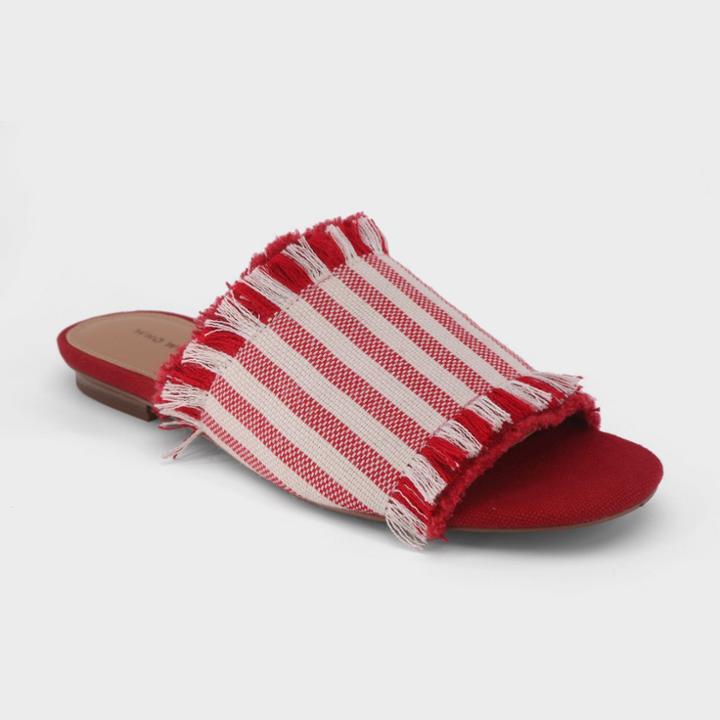 Women's Brielle Slide Sandal - Who What Wear Red