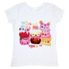 Girls' Num Noms T-shirt White Xs,