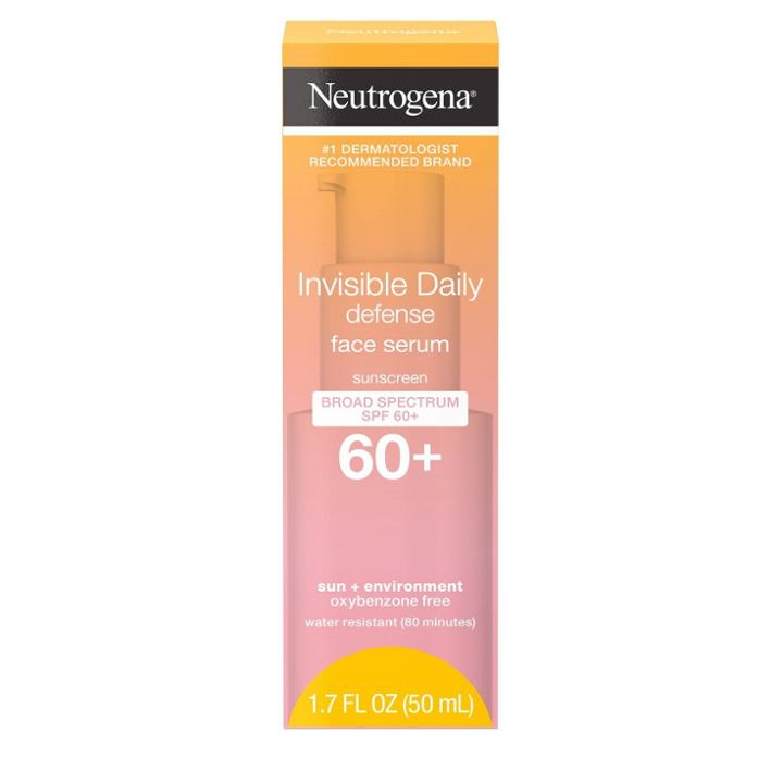 Neutrogena Invisible Daily Defense Sunscreen Face Serum - Spf
