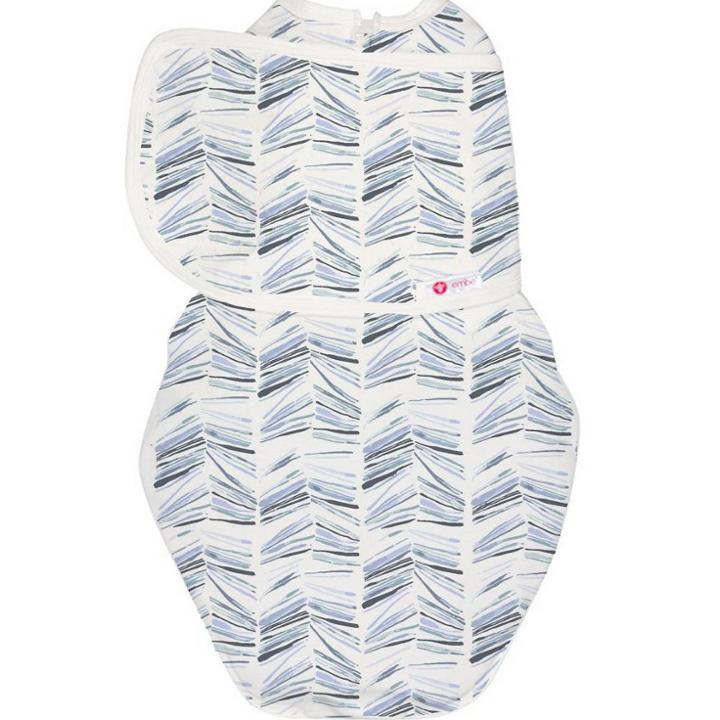 Embe Emb Starter Original Swaddle Wrap - Angle Stripe Watercolor