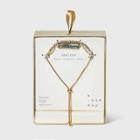 Semi-precious Abalone Double Strand Bolo Bracelet - A New Day Gold