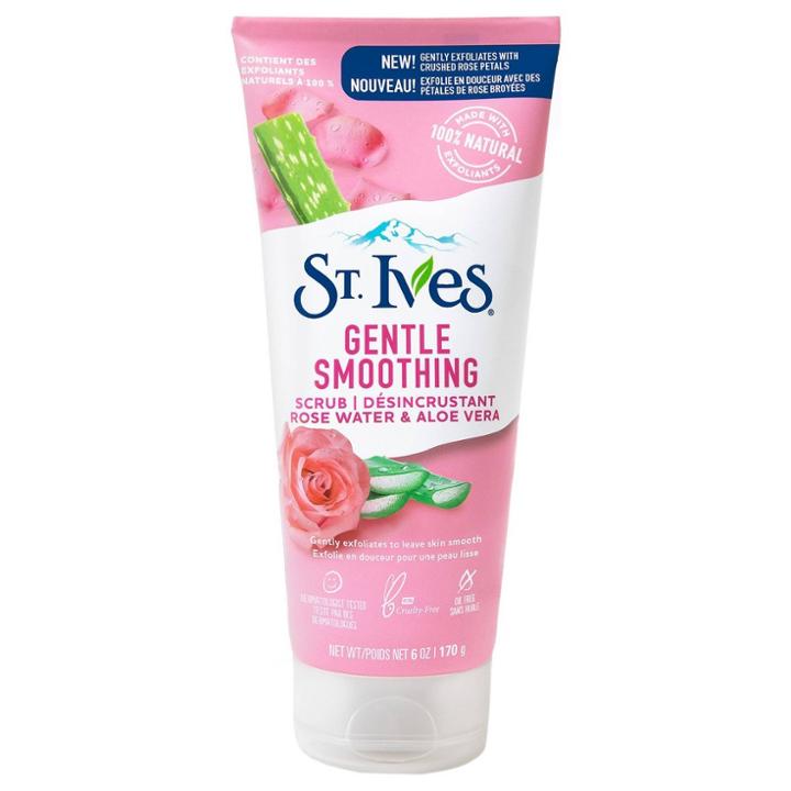 St. Ives Gentle Smoothing Rosewater And Aloe Vera Facial