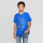 Boys' Team Ninja Large Logo Short Sleeve T-shirt - Royal Blue