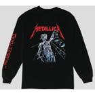 Merch Traffic Men's Metallica Justice For All Long Sleeve T-shirt - Black