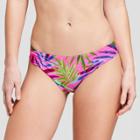 Women's Hipster Bikini Bottom - Xhilaration Pink Palm
