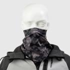 Isotoner Men's Camouflage Gaiter Scarves - Black