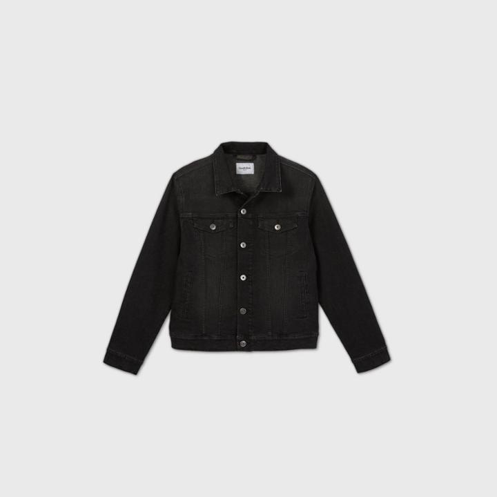 Men's Antonini Trucker Jacket - Goodfellow & Co Black