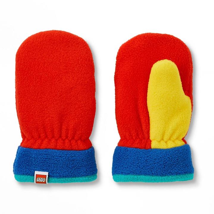 Baby Color Block Fleece Mittens - Lego Collection X Target, Blue/red/yellow
