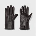 Men's Basic Leather Dress Glove With Thinsulate Lined Gloves - Goodfellow & Co Brown