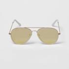 Women's Aviator Sunglasses - A New Day White, Women's,