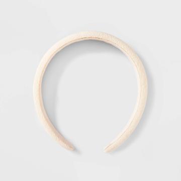 Flat Headband - A New Day Ivory