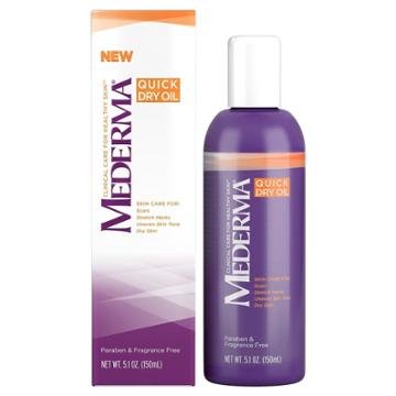 Unscented Mederma Quick Dry Oil