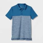 All In Motion Boys' Striped Golf Polo Shirt - All In