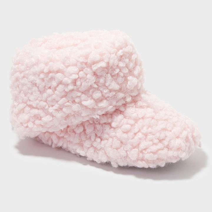 Dluxe By Dearfoams Women's Deluxe By Dearfoams Kacie Pile Bootie - Pink