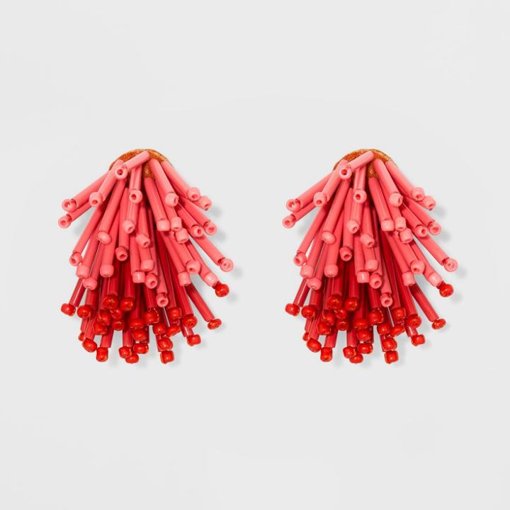 Sugarfix By Baublebar Cluster Drop Earrings - Coral, Girl's