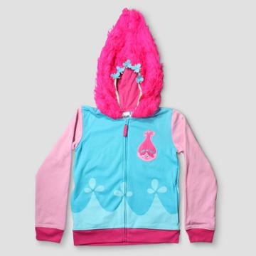 Girls' Trolls Poppy Sweatshirt - Blue
