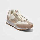 Girls' Ellison Colorblock Glitter Lace-up Sneakers - Cat & Jack Tan