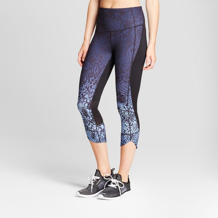 Women's Freedom High Waist Snakebite Leggings - C9 Champion Imperial Indigo/black