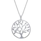 Distributed By Target Women's Sterling Silver Tree Of Life Pendant