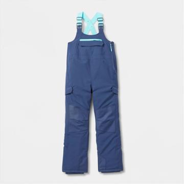 Kids' Sport Snow Bib With 3m Thinsulate Insulation - All In Motion Navy